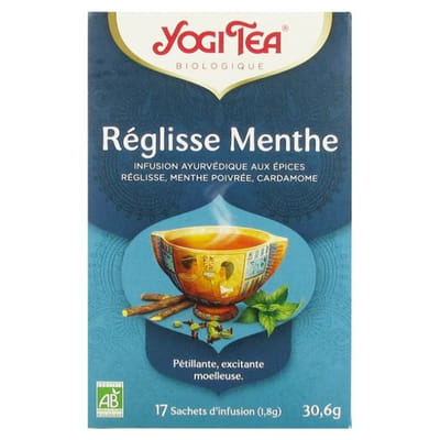 Yogi Tea Licorice Mint Organic 17 Sachets