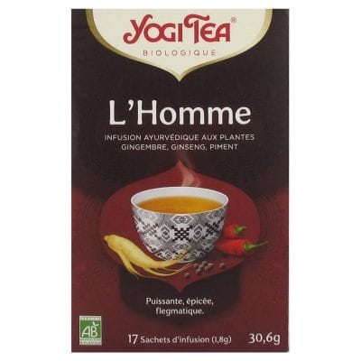 The Organic Man 17 Sachets Yogi Tea