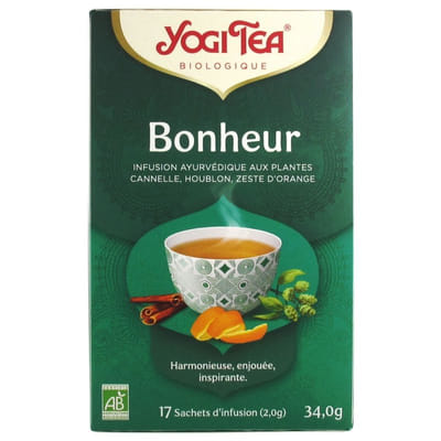 Yogi Tea Happiness Organic 17 Sachets
