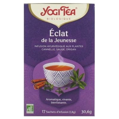 Youth Radiance x17 Sachets Yogi Tea