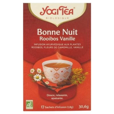 Good Night Rooibos Vanilla 17 Sachets Yogi Tea
