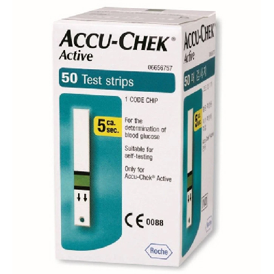 ACCU-CHEK Active BANDELETTES 50 bandelettes