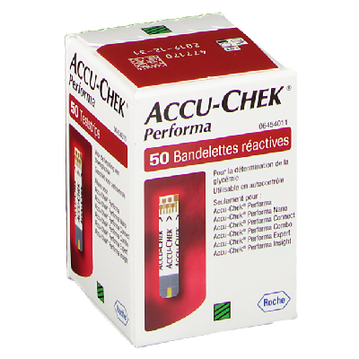 ACCU-CHEK Performa BANDELETTES 50 bandelettes