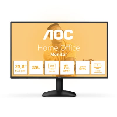 AOC 24B31H écran plat de PC 60,5 cm (23.8") 1920 x 1080 pixels Full HD Noir