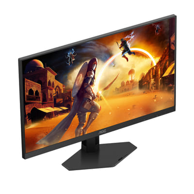 AOC G4 24G4HRE شاشة مسطحة للكمبيوتر 60.5 سم (23.8") 1920 x 1080 بكسل فائق الوضوح LED أسود، أحمر