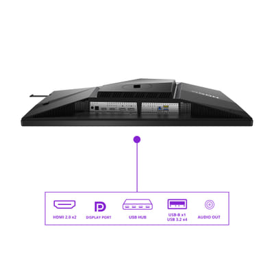 AOC G2 AG276FK شاشة مسطحة للكمبيوتر 68.6 سم (27") 1920 x 1080 بكسل Full HD LED أسود، رمادي