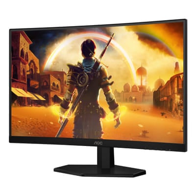 AOC G4 C27G42E شاشة مسطحة للكمبيوتر 68.6 سم (27") 1920 x 1080 بكسل فائق الوضوح LED أسود، أحمر