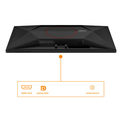 AOC G4 Q27G42ZE écran plat de PC 68,6 cm (27") 2560 x 1440 pixels Quad HD LCD Noir, Rouge