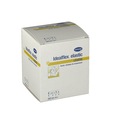 HARTMANN IDEALFLEX ELASTIC BANDE DE COMPRESSION LEGERE 8CMX3M