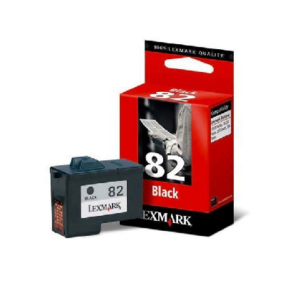 Lexmark #82 Black Print Cartridge cartouche d'encre Original Noir