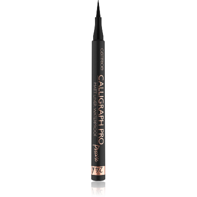 Catrice Calligraph Pro Precise 24h Matt teinte 010 Intense Black Waterproof 1.2 ml