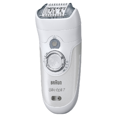 Braun Épilateur Silk-épil 7-561 Wet & Dry avec 6 accessoires incluant une tête de rasage et un embout tondeuse Braun Épilateur Silk-épil 7-561 Wet & Dry avec 6 accessoires incluant une tête de rasage et un embout tondeuse