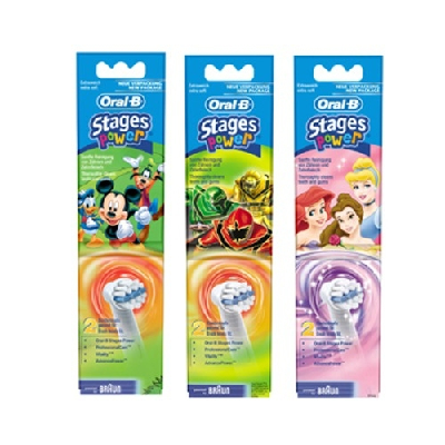 Oral B Stages Power EB10 Mickey Mouse 2 pcs Oral B Stages Power EB10 Mickey Mouse 2 pcs