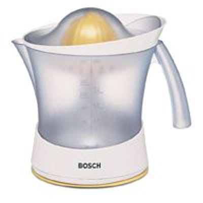 Bosch MCP3000 عصارة كهربائية 0.8 لتر 25 واط رمادي، أبيض