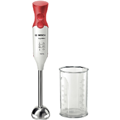 Bosch MSM64110 blender Mélangeur par immersion 450 W Rouge, Blanc Bosch MSM64110 blender Mélangeur par immersion 450 W Rouge, Blanc