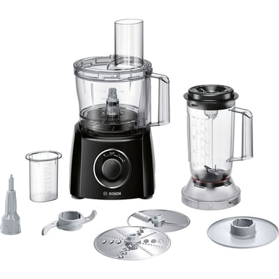 بوش MCM3201B محضر طعام 800 واط 2.3 لتر أسود، شفاف