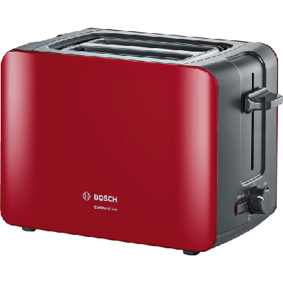 Bosch TAT6A114 grille-pain 1090 W Anthracite, Rouge Bosch TAT6A114 grille-pain 1090 W Anthracite, Rouge