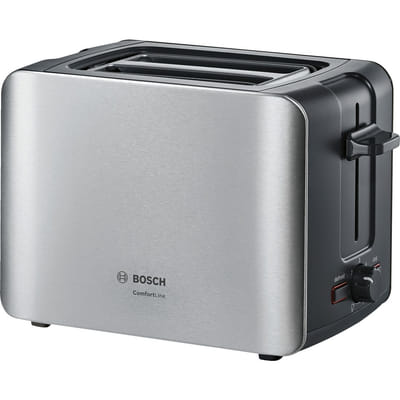 Bosch TAT6A913 Toaster 2 Slice 1090 W Black, Stainless Steel
