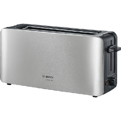 Bosch TAT6A803 grille-pain 1090 W Noir, Acier inoxydable