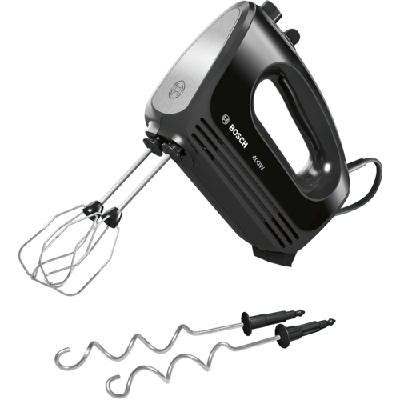 Bosch MFQ2420B mixeur Batteur à main 400 W Noir, Argent Bosch MFQ2420B mixeur Batteur à main 400 W Noir, Argent