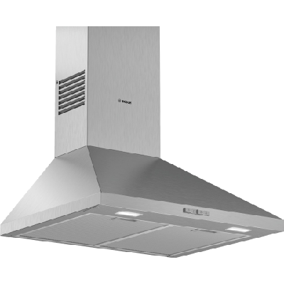 Bosch DWP66BC50 hotte Monté au mur Acier inoxydable 570 m³/h A Bosch DWP66BC50 hotte Monté au mur Acier inoxydable 570 m³/h A