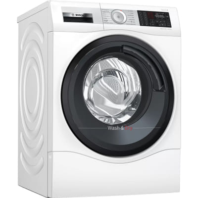 Bosch Serie 6 WDU8H500FF Washing Machine with Dryer Freestanding Front Load White E