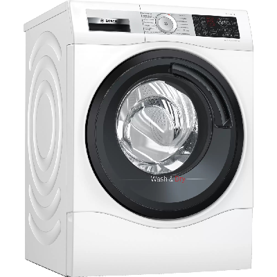 Bosch Serie 6 WDU8H500FF machine à laver avec sèche linge Pose libre Charge avant Blanc E Bosch Serie 6 WDU8H500FF machine à laver avec sèche linge Pose libre Charge avant Blanc E