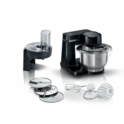 Bosch Serie 2 MUMS2EB01 Food Processor 3.8 L Black, Stainless Steel