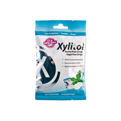 XYLITOL DROPS MINT SUGAR FREE 26 Pieces