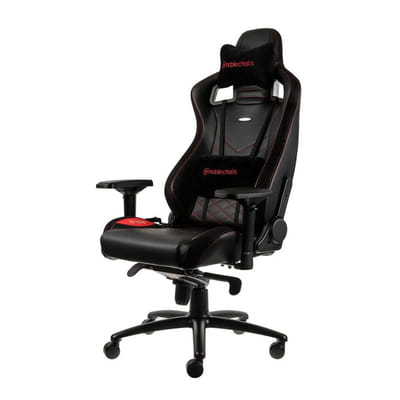 noblechairs EPIC Siège de jeu sur PC Siège rembourré Noir, Rouge