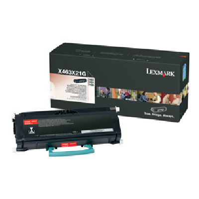 Lexmark X463X21G Cartouche de tonerOriginal Noir Lexmark X463X21G Cartouche de tonerOriginal Noir