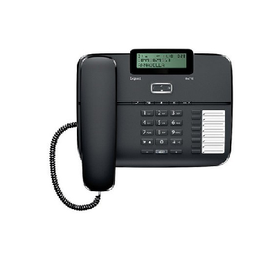 Gigaset DA710 téléphone Téléphone analogique Identification de l'appelant Noir Gigaset DA710 téléphone Téléphone analogique Identification de l'appelant Noir