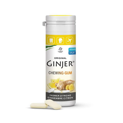 Lemon pharma ginjer chewing gum citron 30gelules