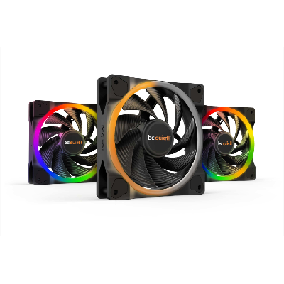 be quiet! Light Wings | 120mm PWM Triple Pack high-speed Boitier PC Ventilateur 12 cm Noir 3 pièce(s) be quiet! Light Wings | 120mm PWM Triple Pack high-speed Boitier PC Ventilateur 12 cm Noir 3 pièce(s)
