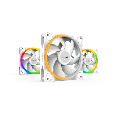 be quiet! Light Wings White | 120mm PWM Triple Pack Boitier PC Ventilateur 12 cm Blanc 3 pièce(s) be quiet! Light Wings White | 120mm PWM Triple Pack Boitier PC Ventilateur 12 cm Blanc 3 pièce(s)