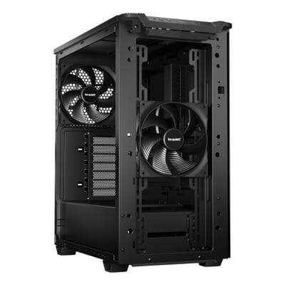 بي كويت! PURE BASE 501 Airflow Window أسود ميدي تاور