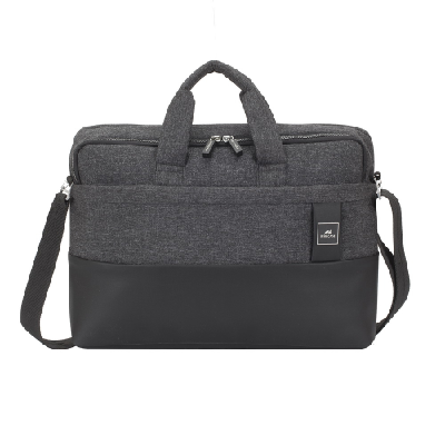 Rivacase Lantau 15.6" Malette Noir, Gris