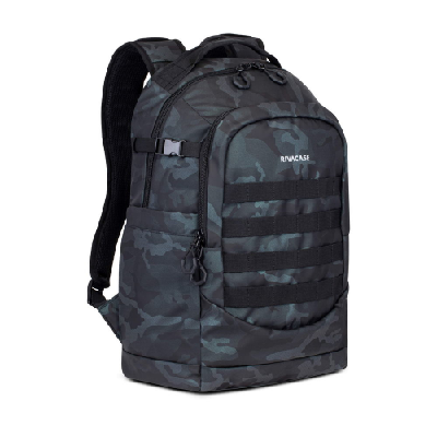 Rivacase Sherwood sac à dos Camouflage Polyester, Polyuréthane