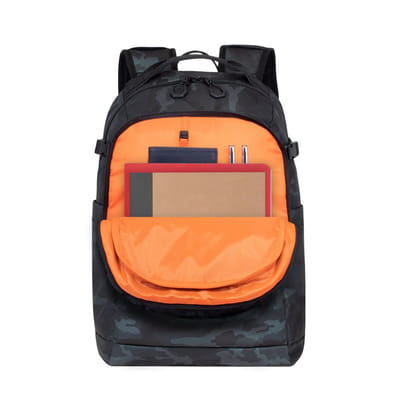 Rivacase Sherwood sac à dos Camouflage Polyester, Polyuréthane