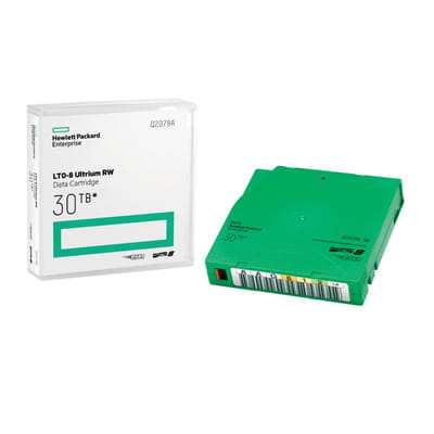 HP Q2078AN backup storage support Blank data tape 30 TB LTO 1.27 cm