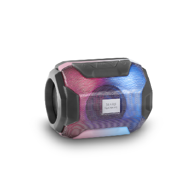 Mars Gaming MSBAX enceinte portable Enceinte portable stéréo Noir 10 W