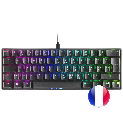 Mars Gaming MKMINIRFR clavier USB Français Noir Mars Gaming MKMINIRFR clavier USB Français Noir