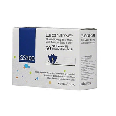 bandelettes bionime 50PCS GS300