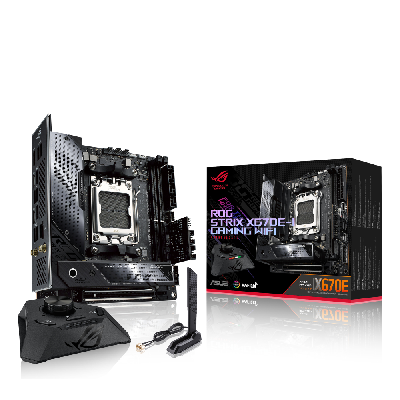 ASUS ROG STRIX X670E-I GAMING WIFI AMD X670 Emplacement AM5 mini ITX ASUS ROG STRIX X670E-I GAMING WIFI AMD X670 Emplacement AM5 mini ITX