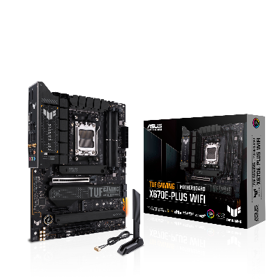 ASUS TUF GAMING X670E-PLUS WIFI AMD X670 Emplacement AM5 ATX ASUS TUF GAMING X670E-PLUS WIFI AMD X670 Emplacement AM5 ATX