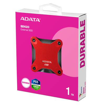 ADATA SD620 1 To Micro-USB B 3.2 Gen 2 (3.1 Gen 2) Rouge