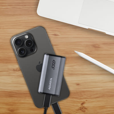 ADATA Elite SE880 4 To USB Type-C USB 3.2 Gen 2x2 Gray