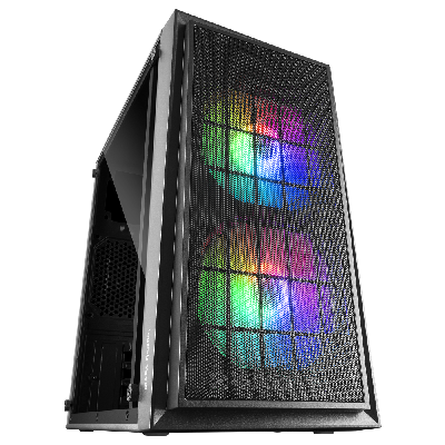 Mars Gaming MCDUO unité centrale Mini Tower Noir Mars Gaming MCDUO unité centrale Mini Tower Noir