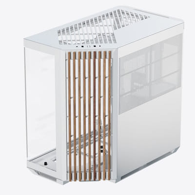 APNX V1-W-WT-v1 Midi Tower White, Wood
