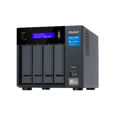 QNAP TVS-472XT NAS Tower Ethernet/LAN Noir QNAP TVS-472XT NAS Tower Ethernet/LAN Noir